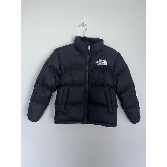 The North Face Puffer Jacket Women L Black Insulated Winter Coat